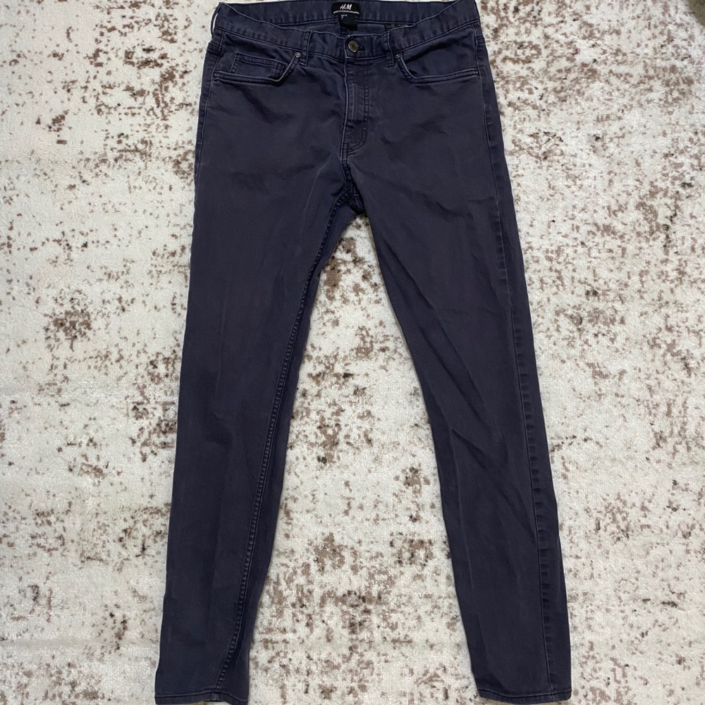 H&M Navy Skinny Fit